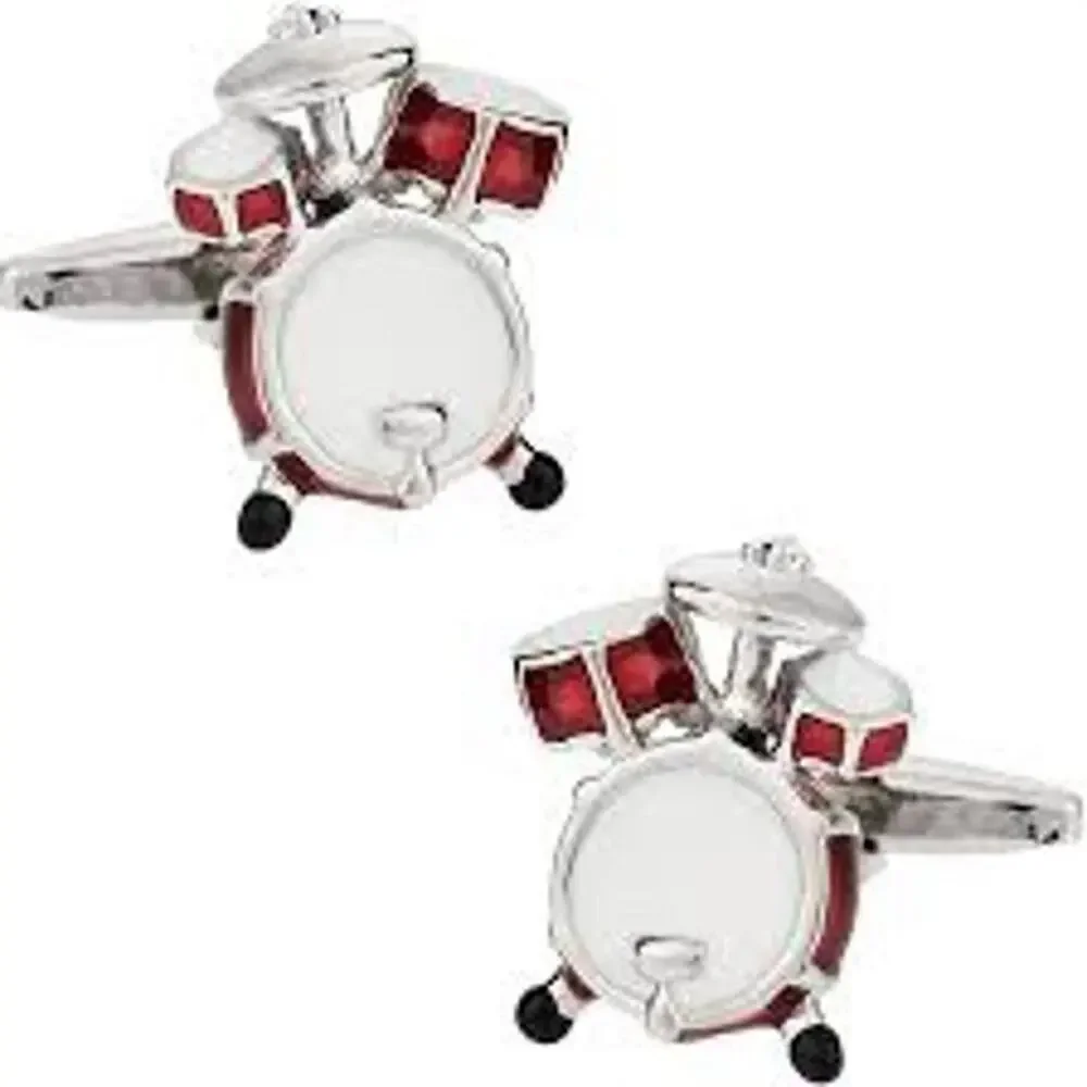 Drum Set Cufflinks